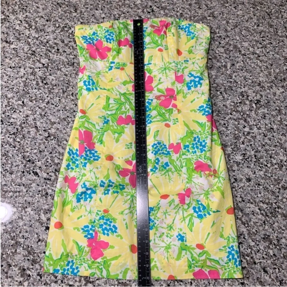 Lilly Pulitzer Dress 2 Summer Yellow - Picture 6 of 11